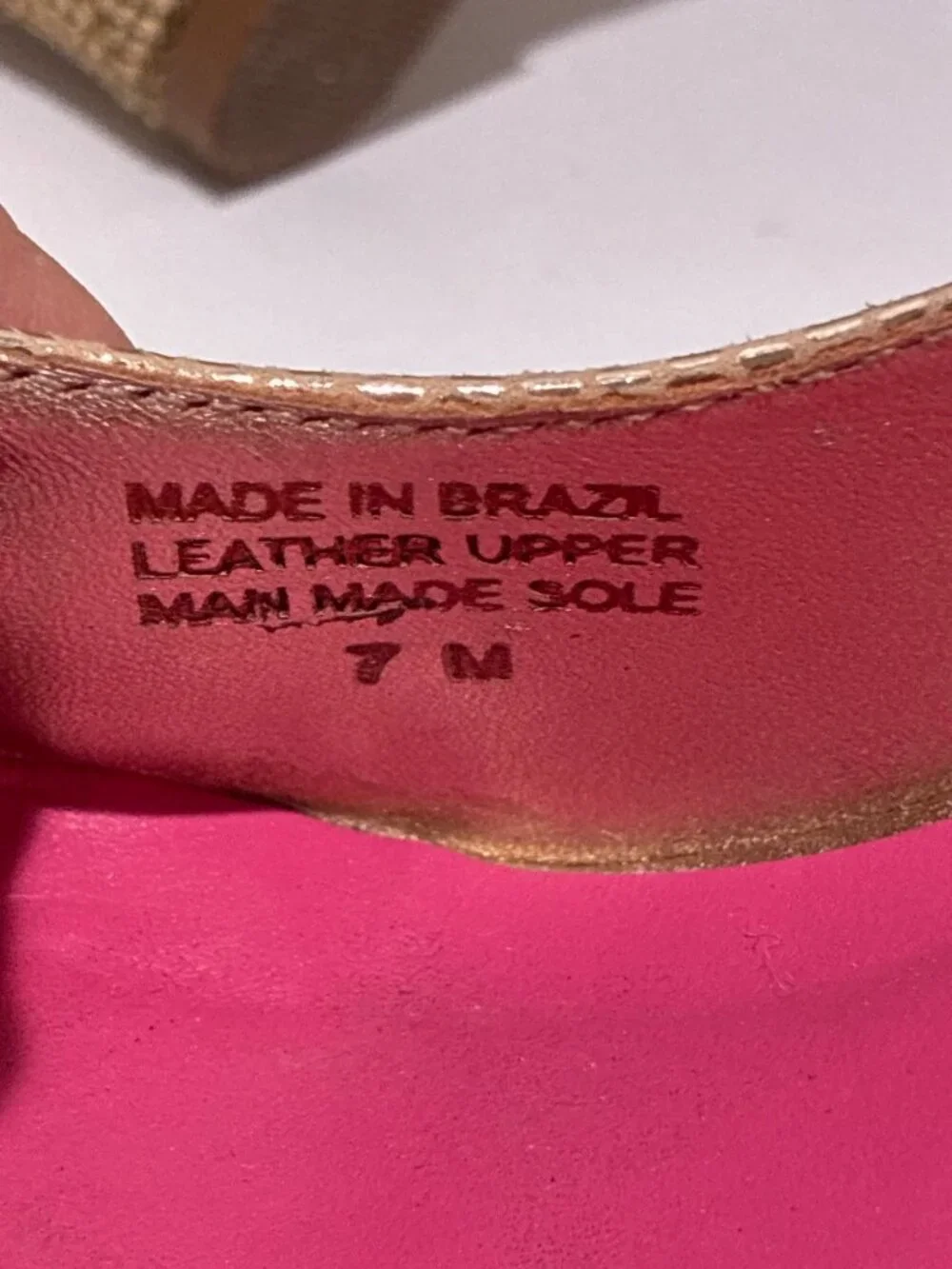Lilly Pulitzer Resort Chic Wedge Pumps Womens Gold Metallic 3.25
